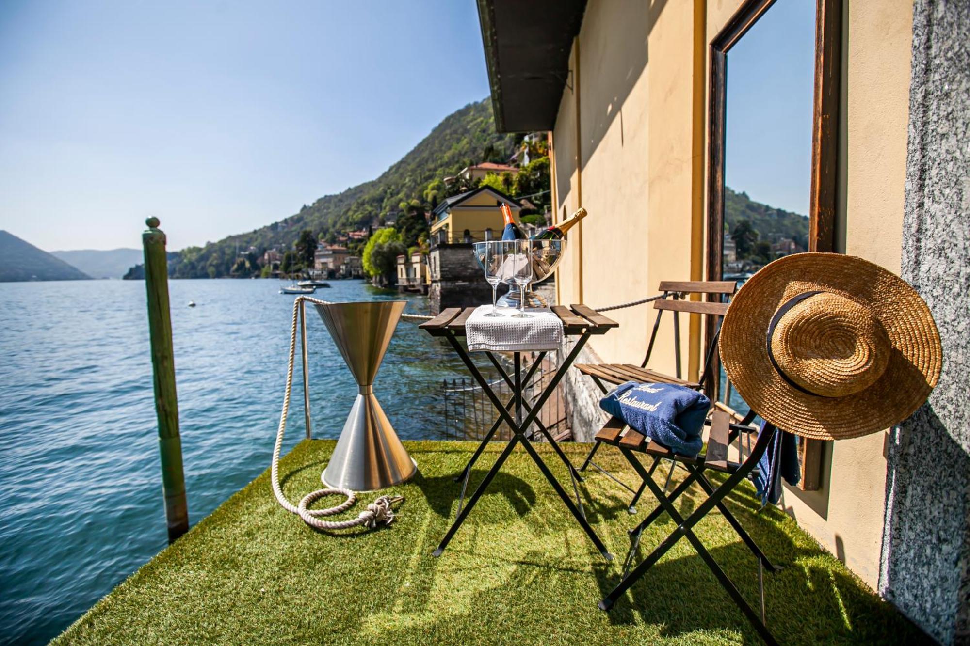 Darsena Di Riva Grande Hotel Moltrasio Kültér fotó