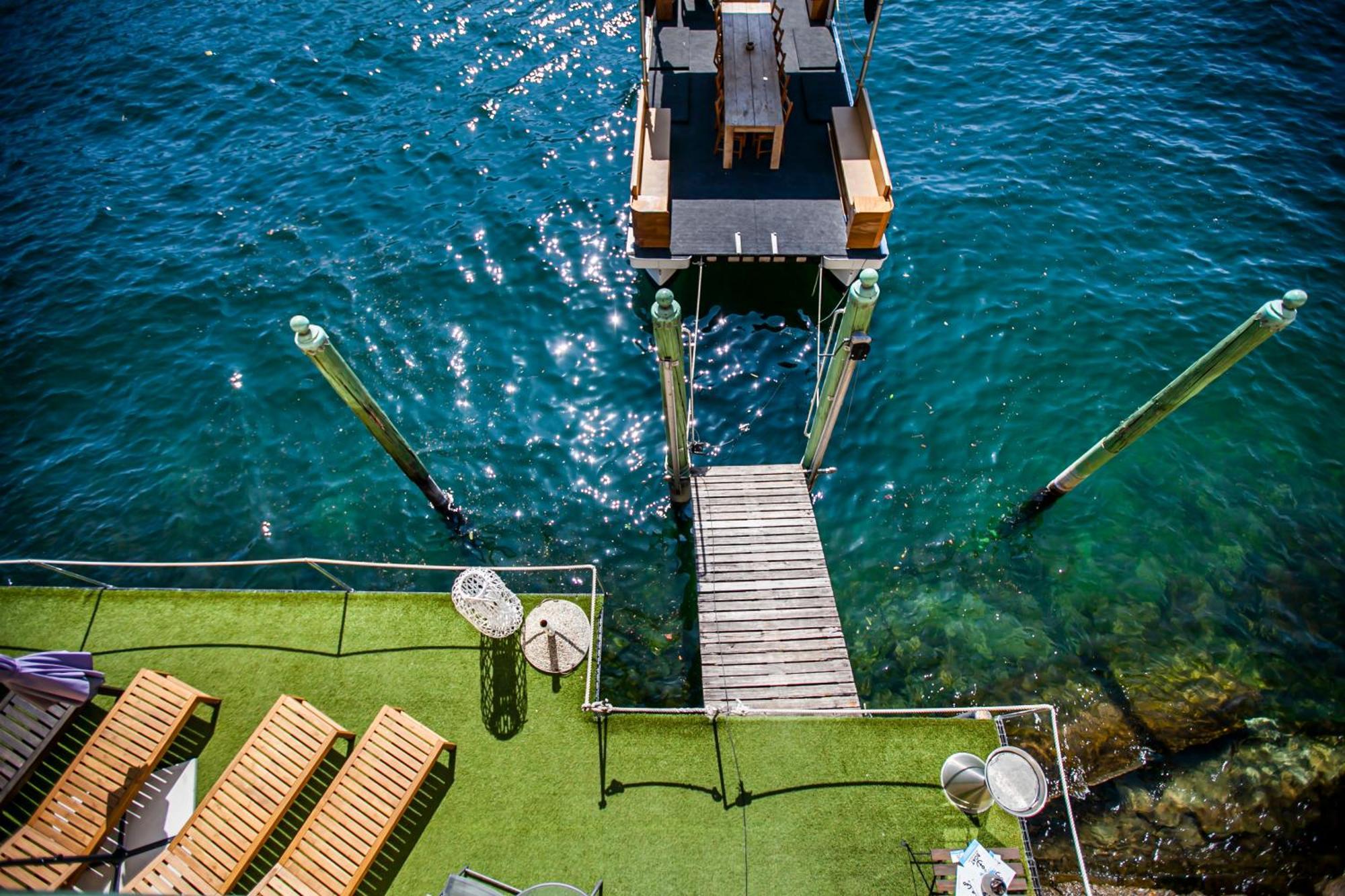 Darsena Di Riva Grande Hotel Moltrasio Kültér fotó