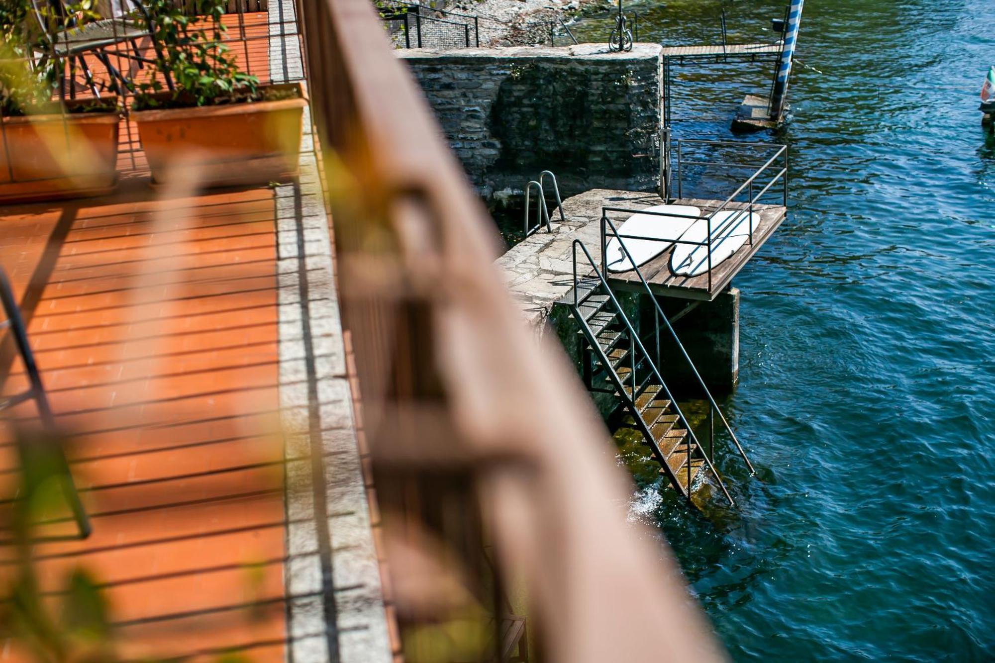 Darsena Di Riva Grande Hotel Moltrasio Kültér fotó