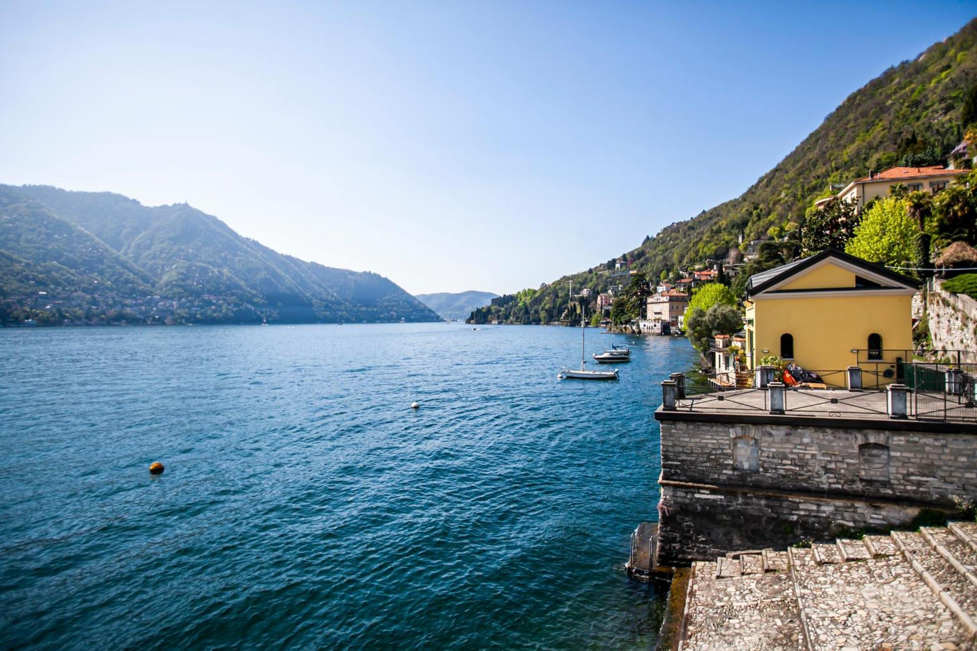 Darsena Di Riva Grande Hotel Moltrasio Kültér fotó
